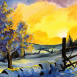 Snowy landscape